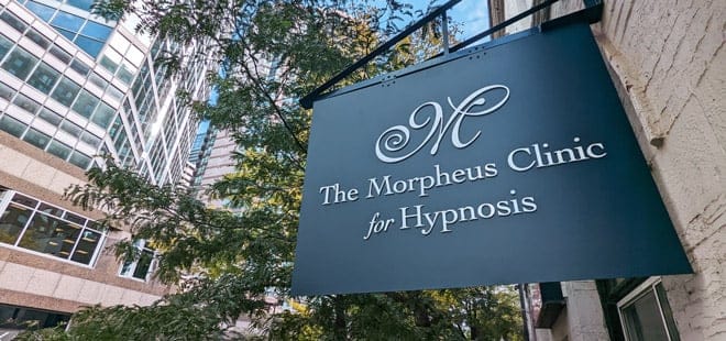 Morpheus sign from the street